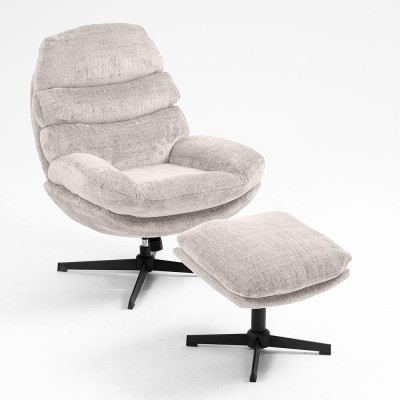 Fotelis MERCURY su pakoju (Cremona-02)